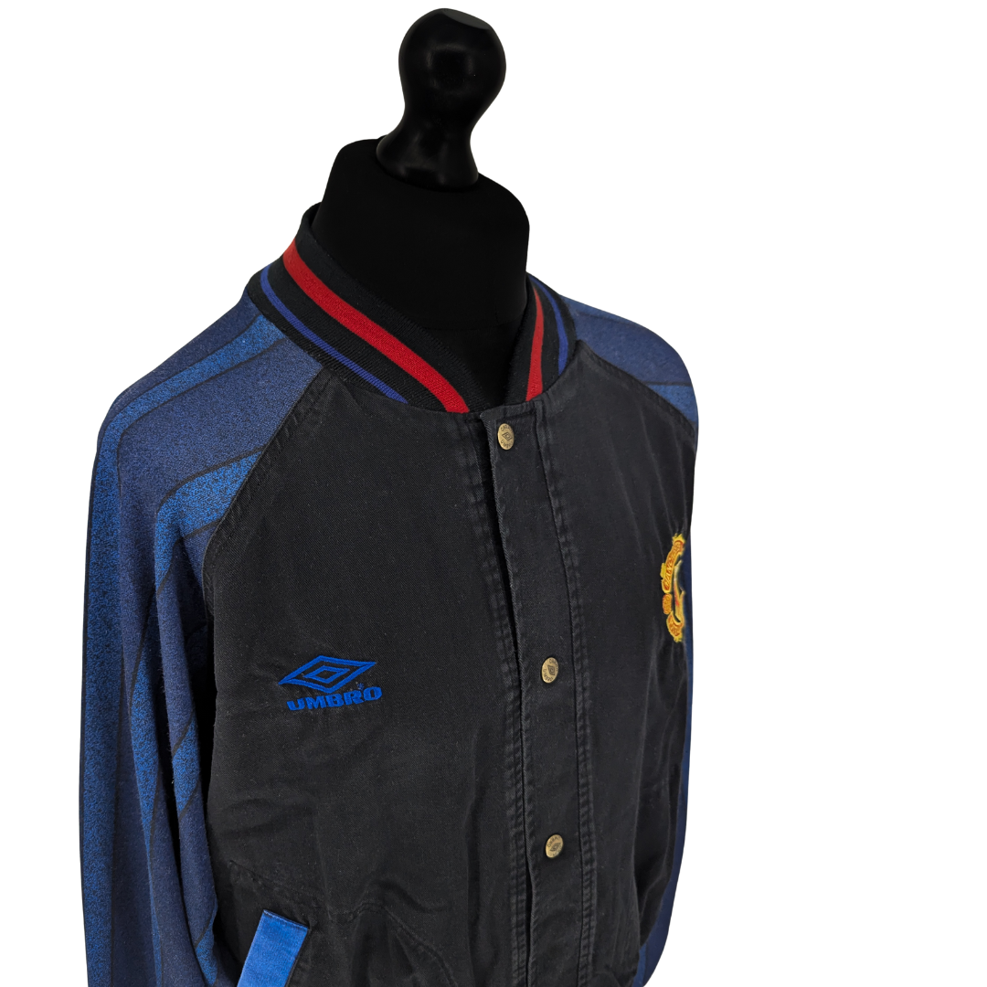 Manchester United training football jacket 1994/95 - (XL)