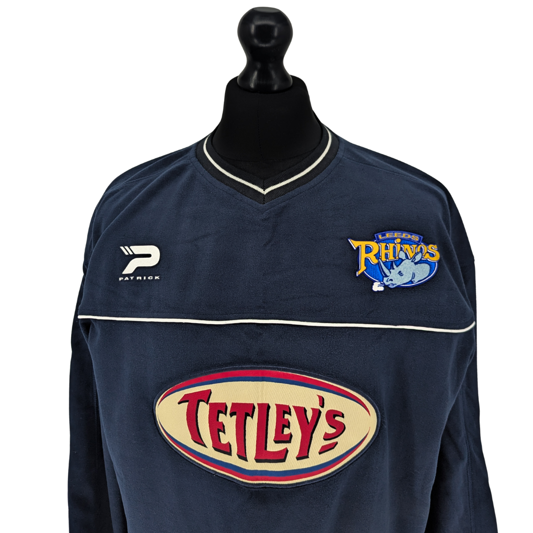 Leeds Rhinos training rugby sweatshirt 2006 - (M)