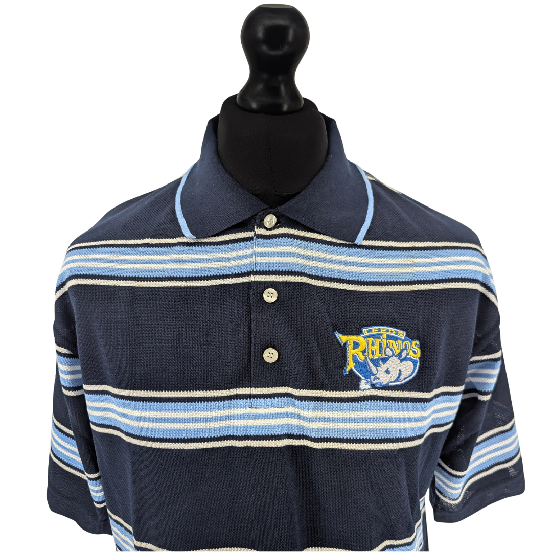 Leeds Rhinos leisure rugby shirt 2000s - (L)