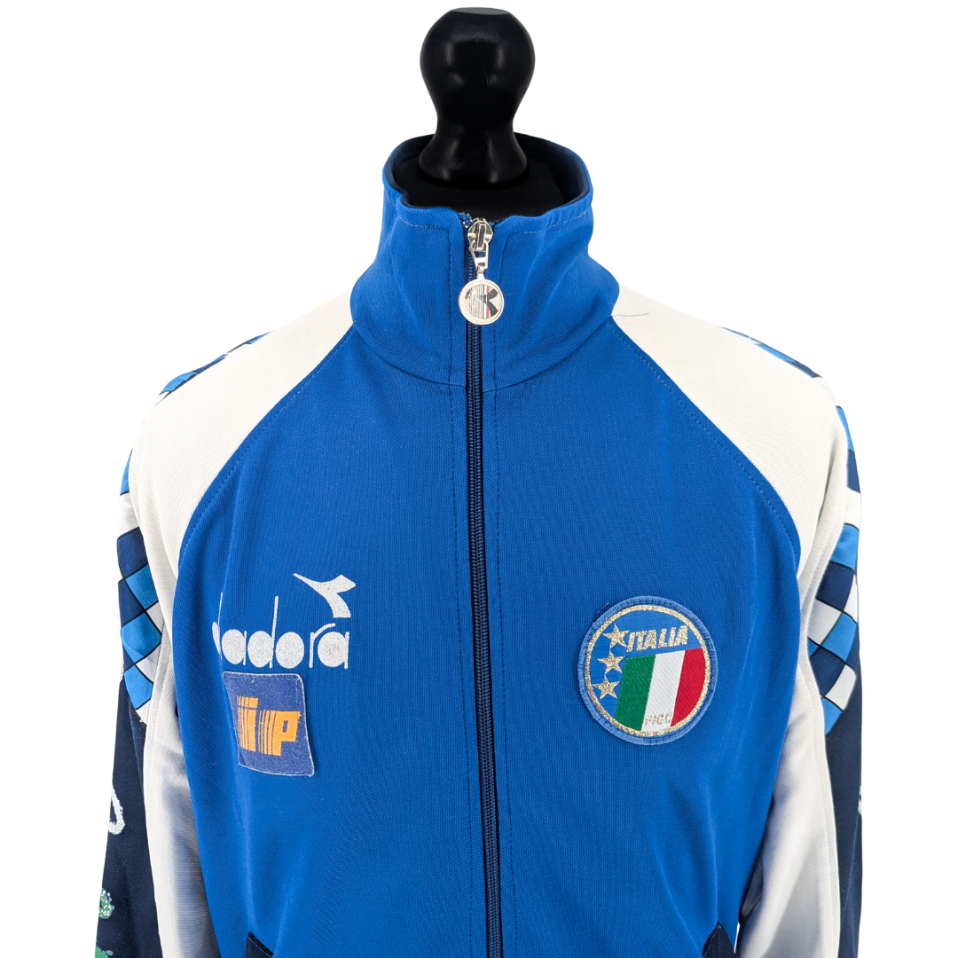 Italy training football jacket 1990/92 - (L)