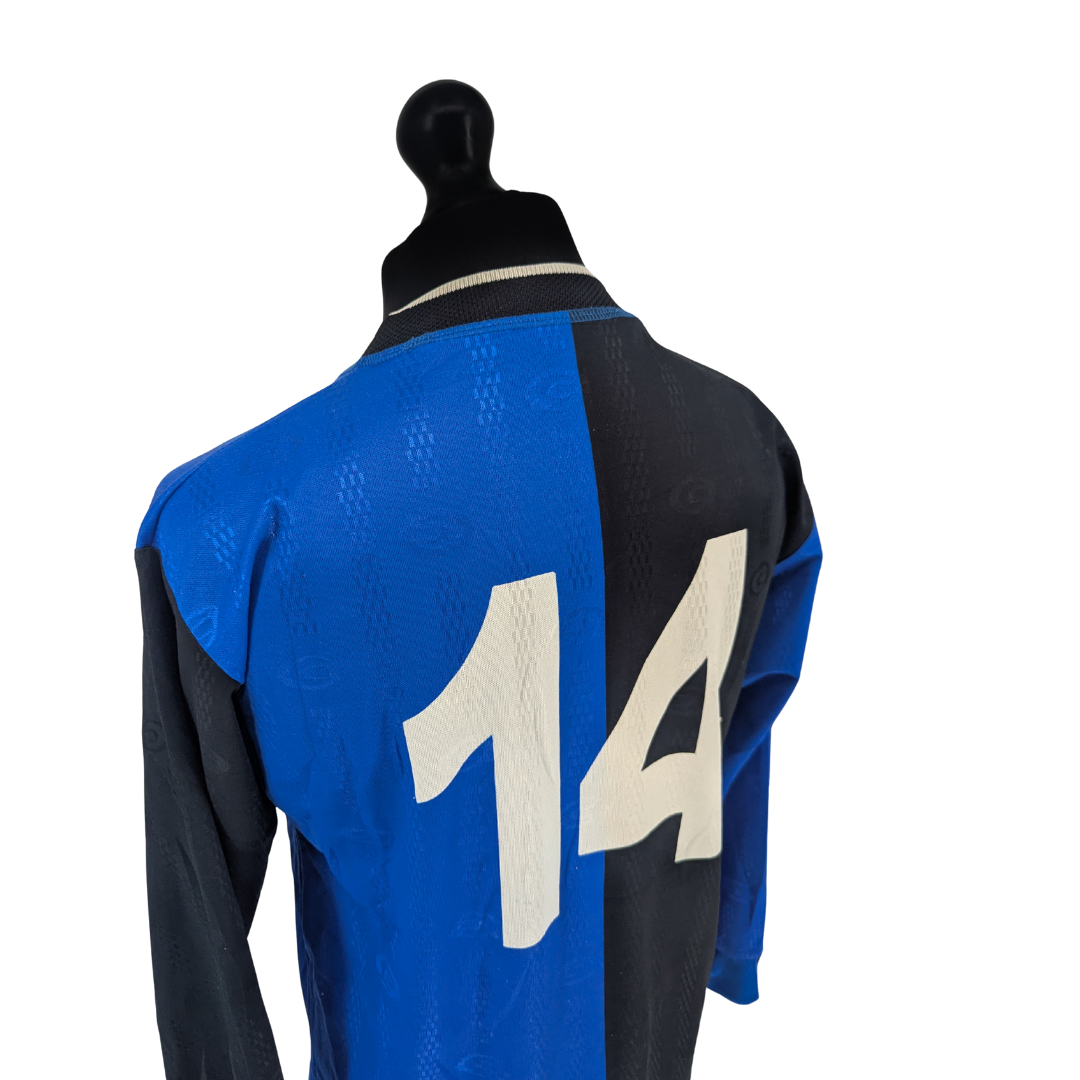 Inter 2000 Comiziano home football shirt 2004/05 - (M)