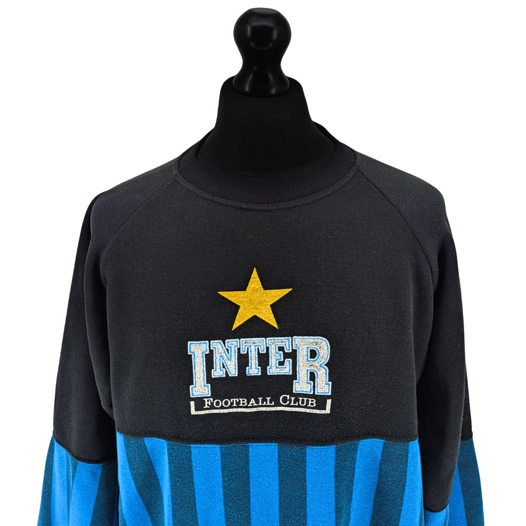 Inter Milan football sweatshirt 1990/91 - (L)