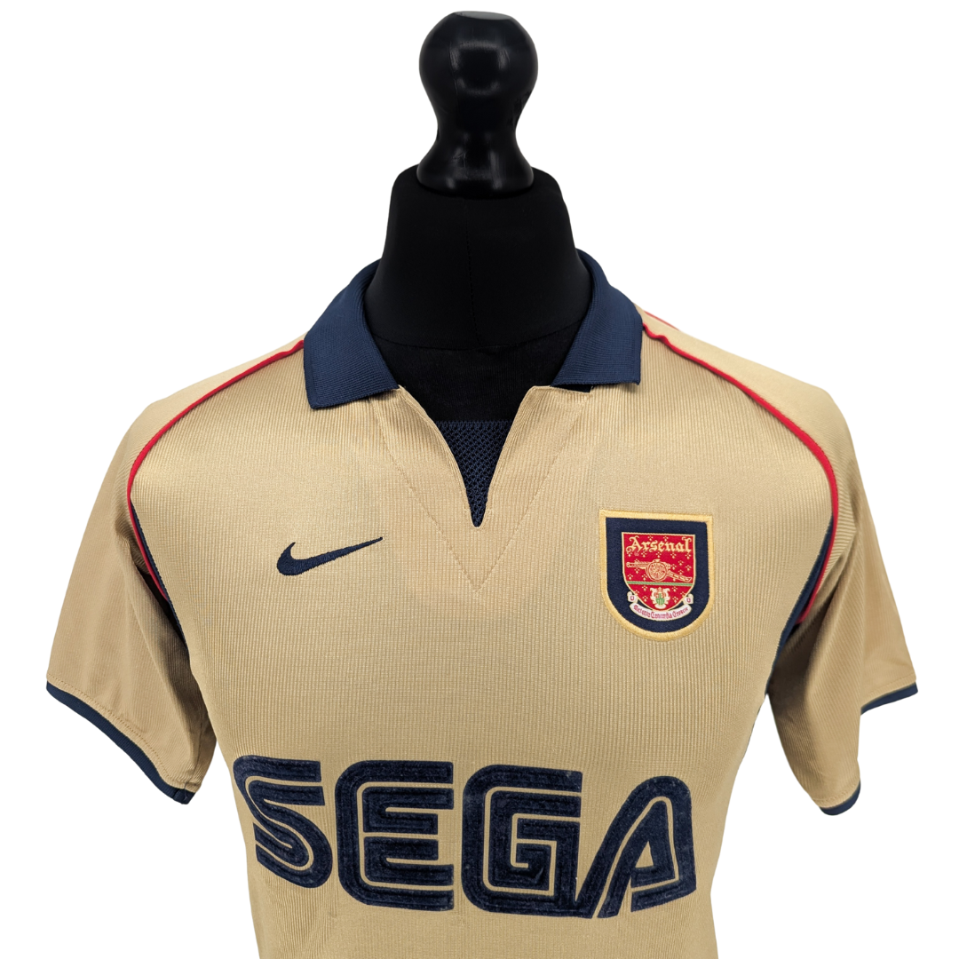 Arsenal away football shirt 2001/02 - (YL)