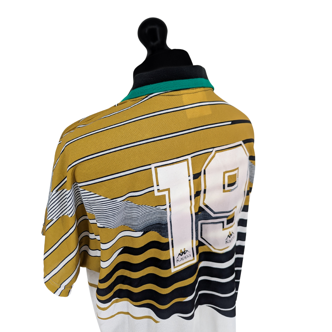 South Africa signed home football shirt 1993/97 - (XL)