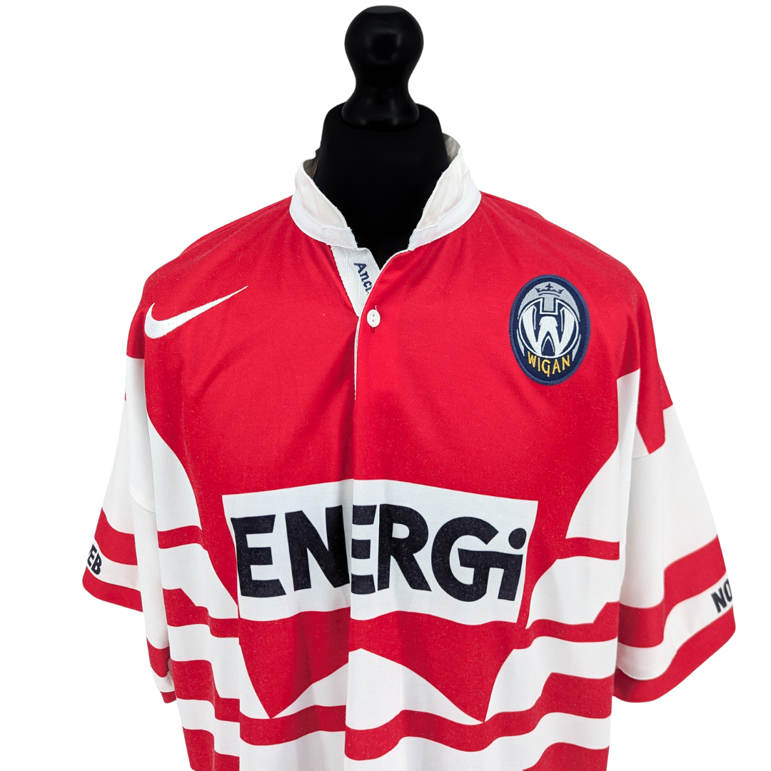 Wigan Warriors home rugby shirt 1998/99 - (XL)