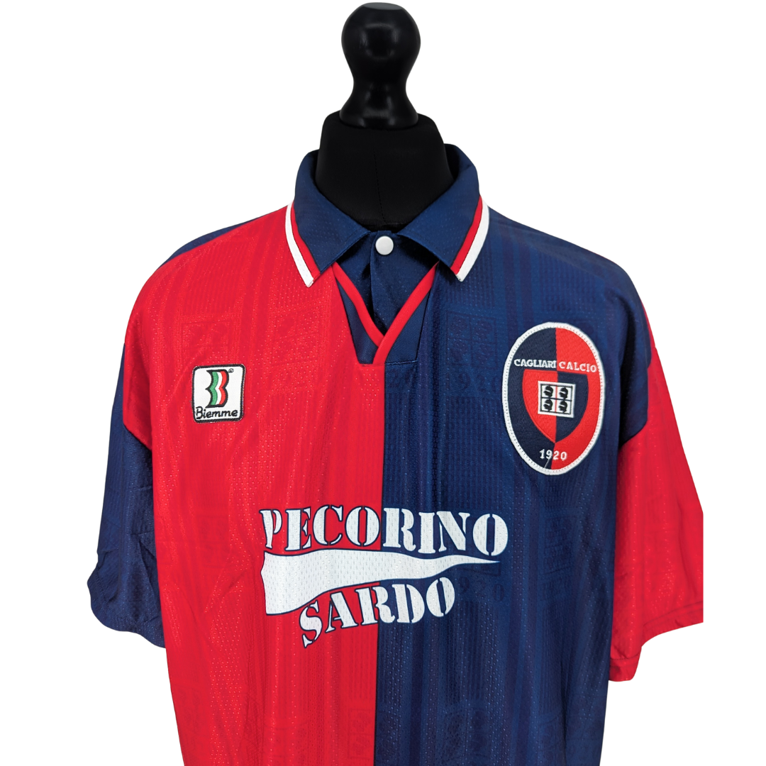 Cagliari home football shirt 1998/99 - (XL)