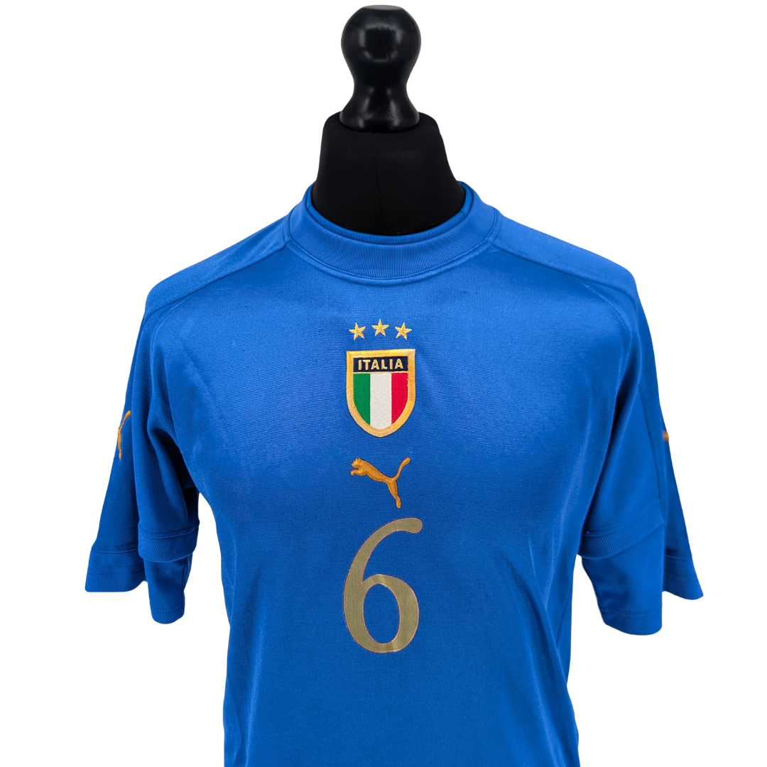 Italy home football shirt 2004/06 - (M)