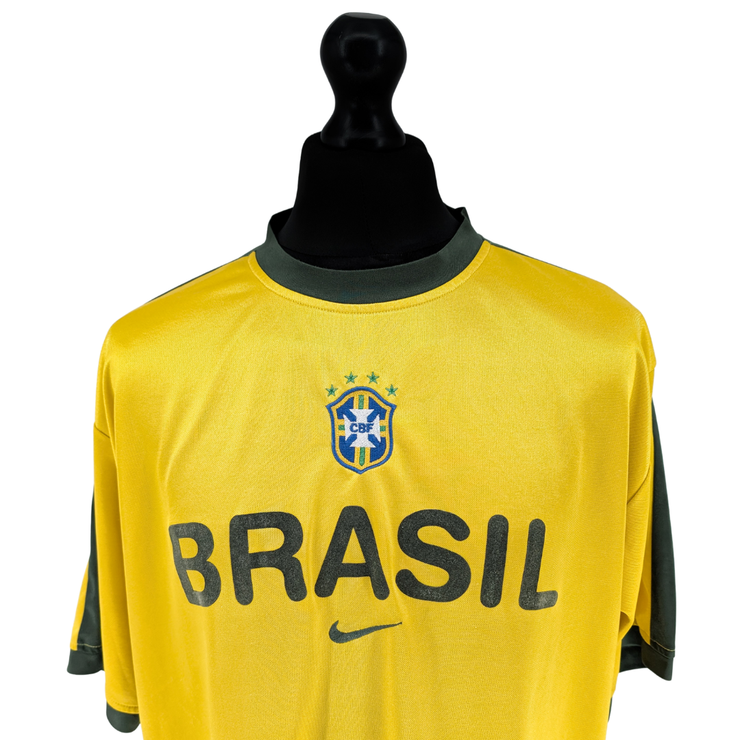 Brazil leisure football shirt 2002/04 - (XL)