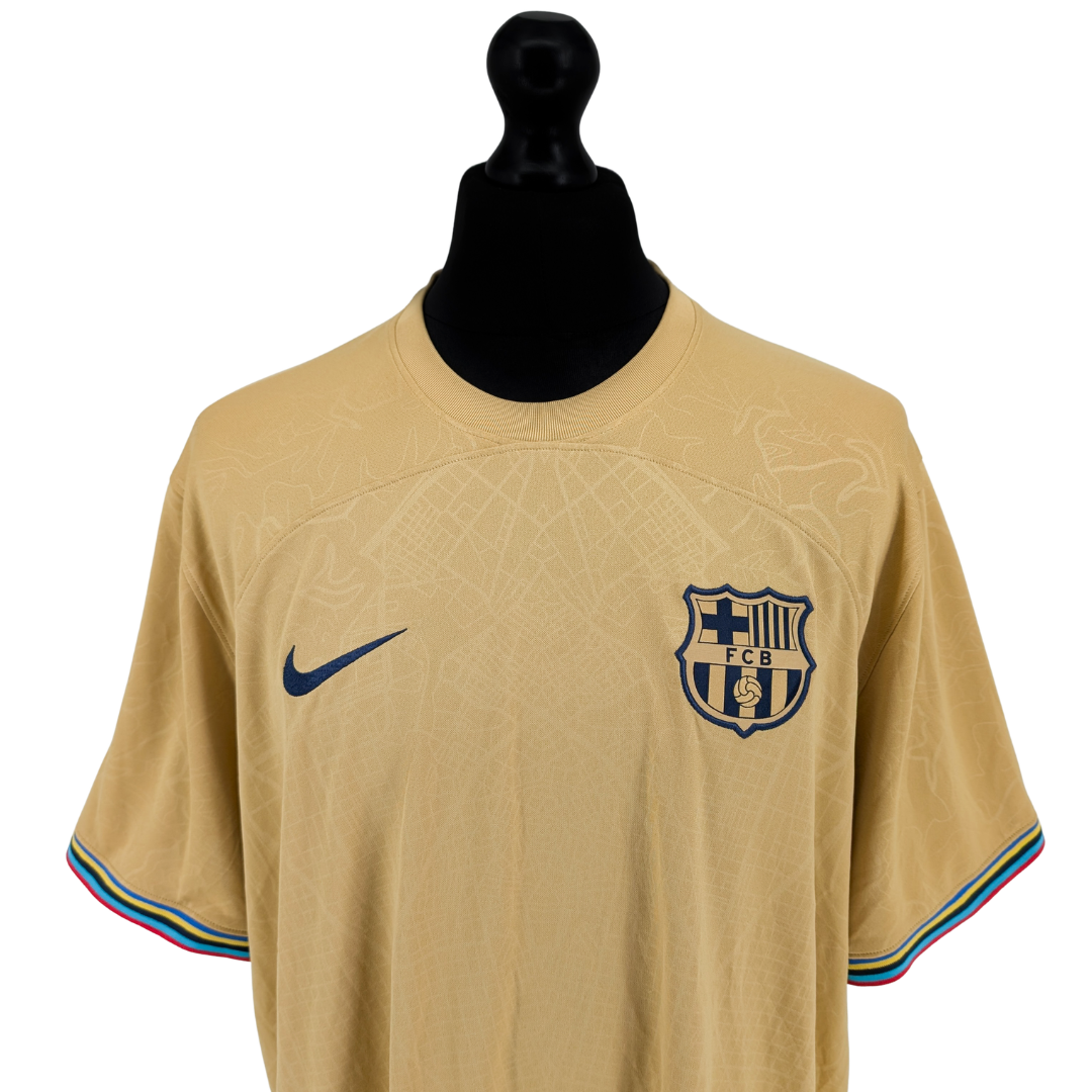 Barcelona away football shirt 2022/23 - (XXL)