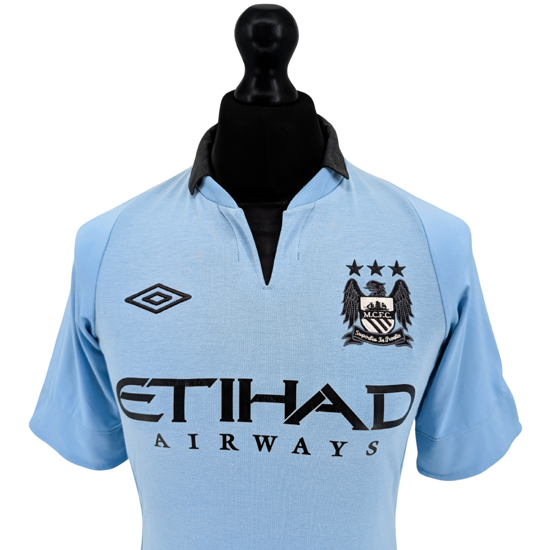 Manchester City home football shirt 2012/13 - (S)