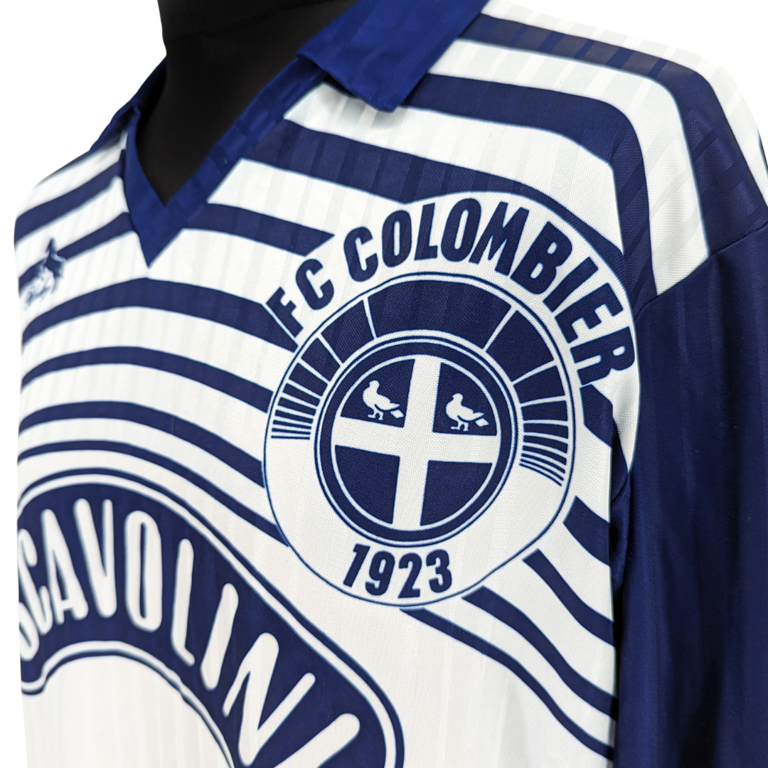 FC Colombier away football shirt 1990/92 - (XL)