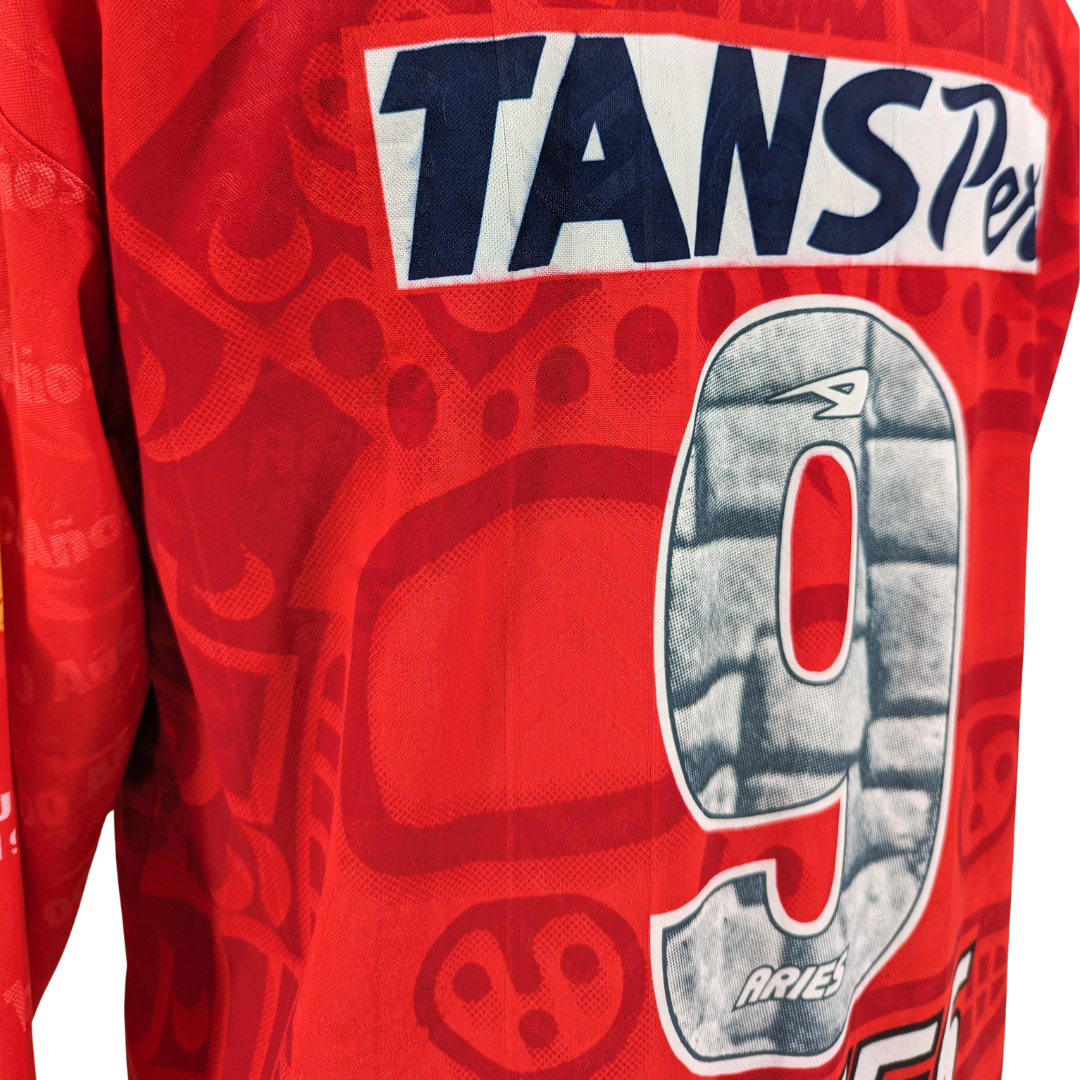 Club Cienciano centenary home football shirt 2001/02 - (XL)
