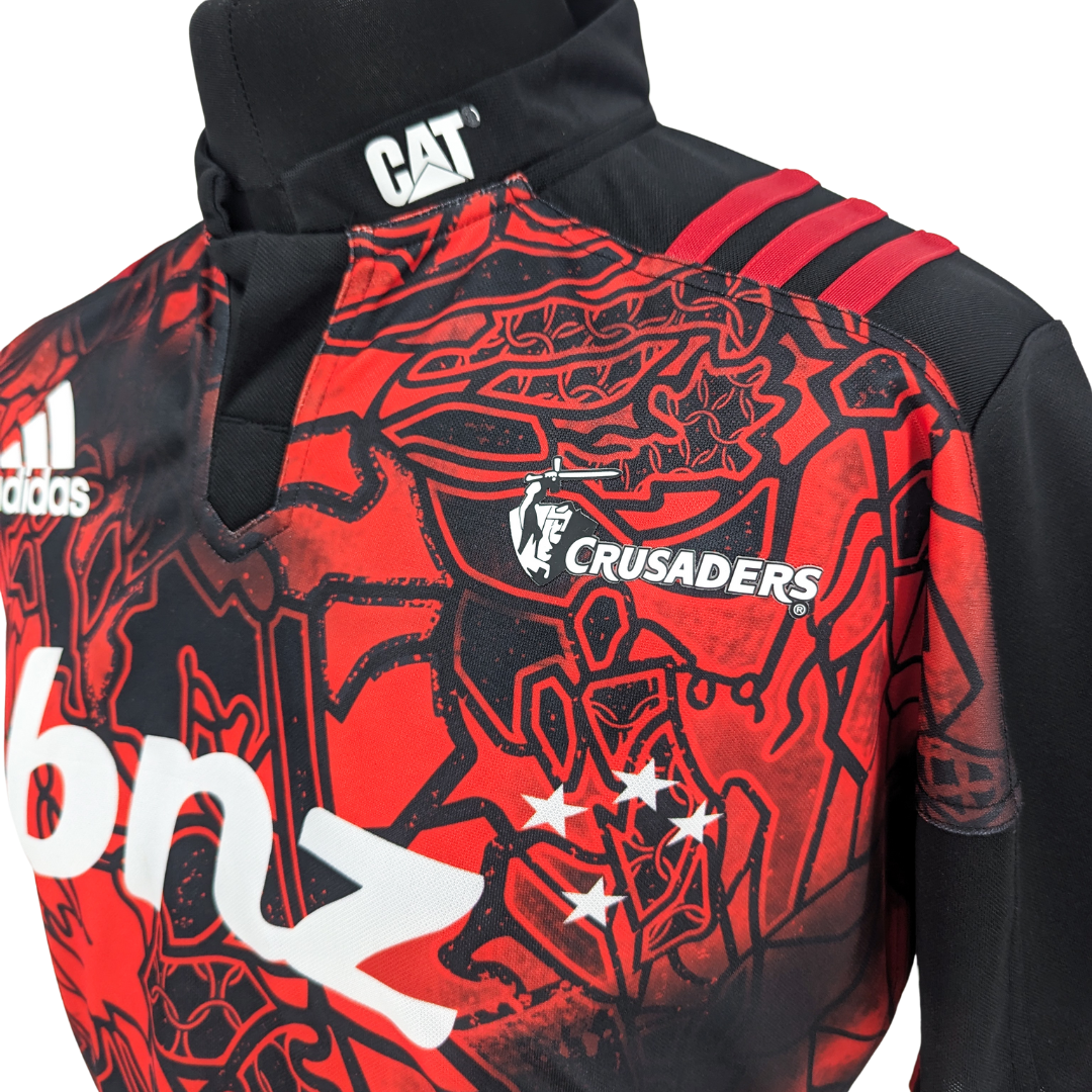 Crusaders home rugby shirt 2018 - (M)