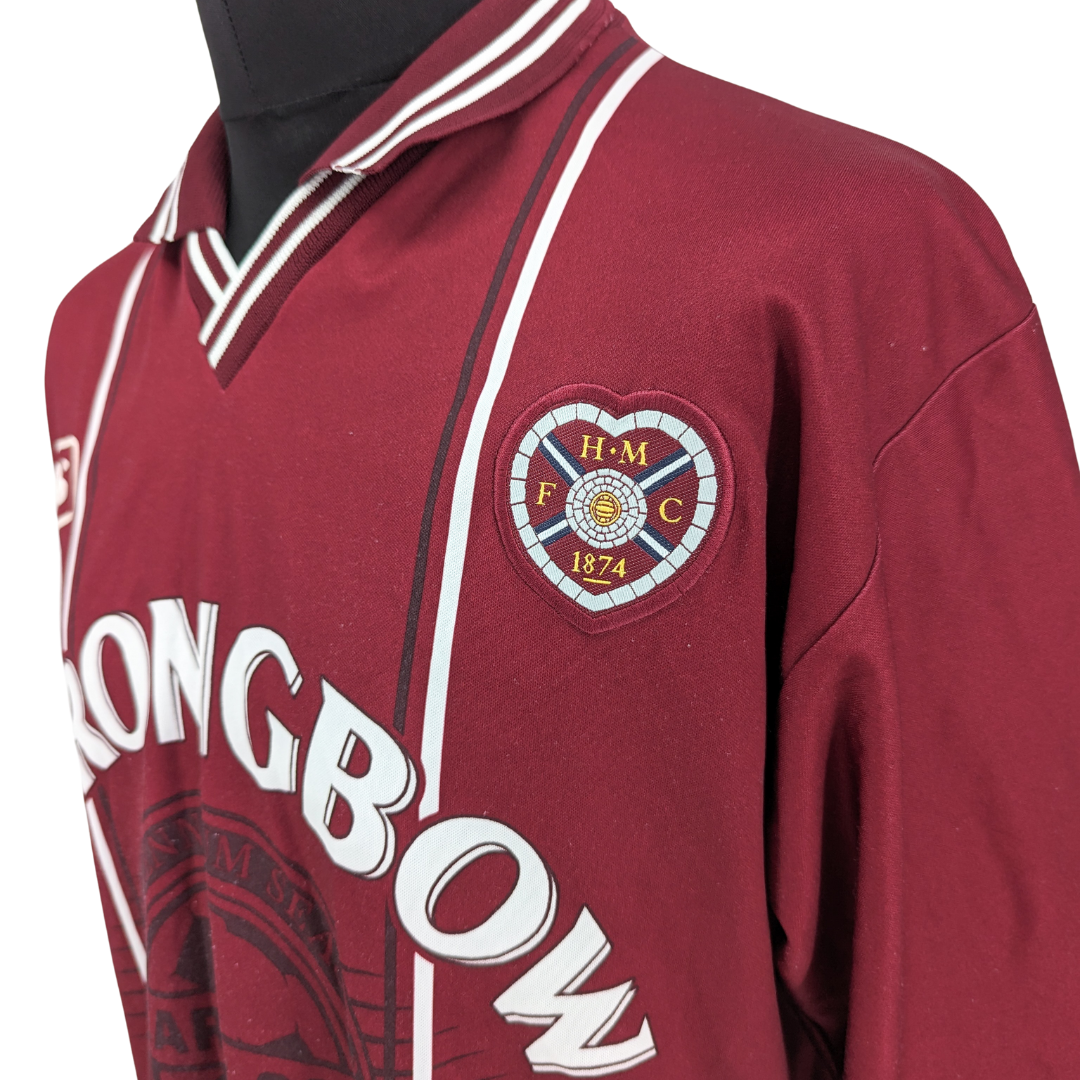 Heart of Midlothian home football shirt 1999/00 - (L)