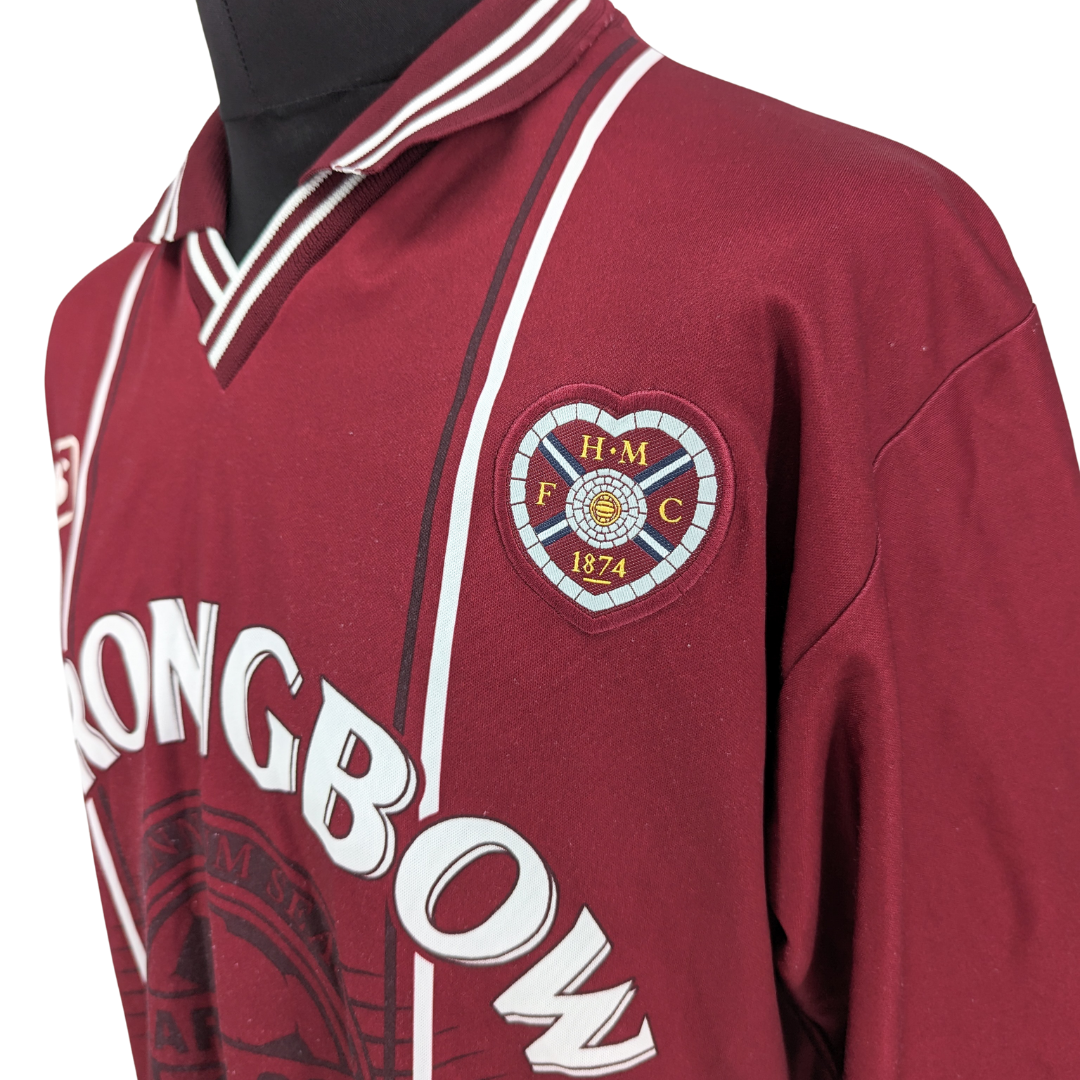 Heart of Midlothian home football shirt 1999/00