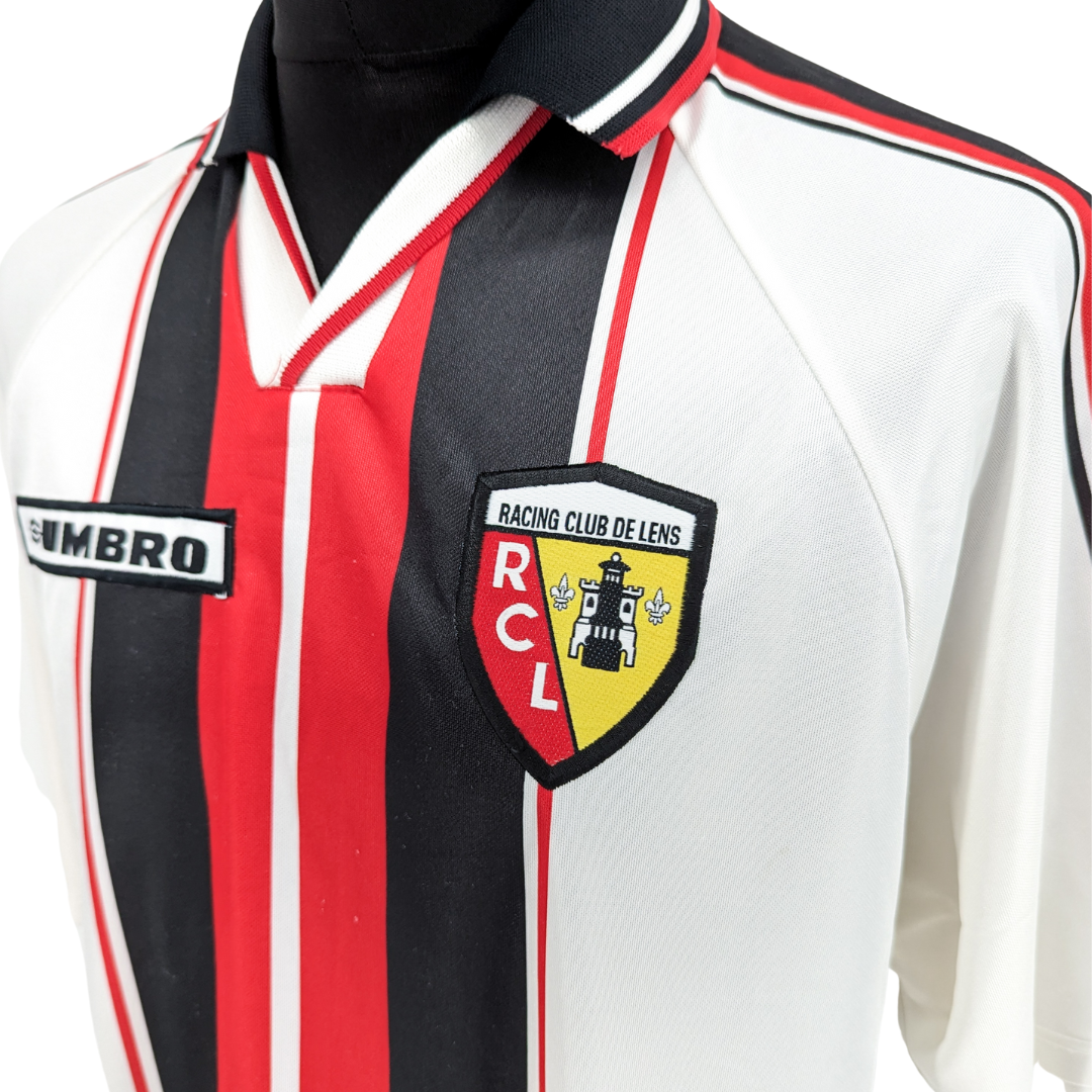 RC Lens away football shirt 1998/99 - (XL)