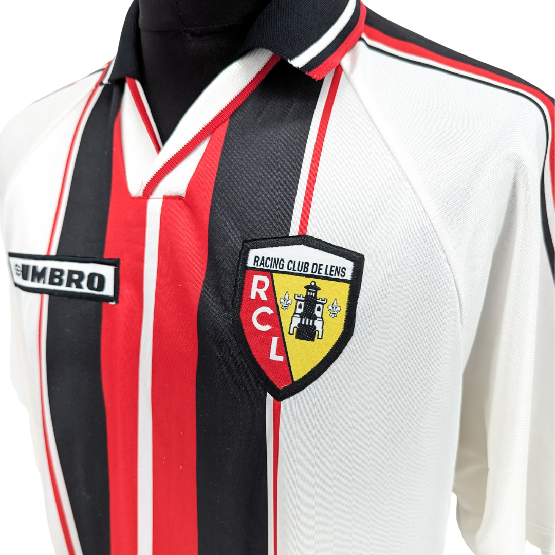 RC Lens away football shirt 1998/99