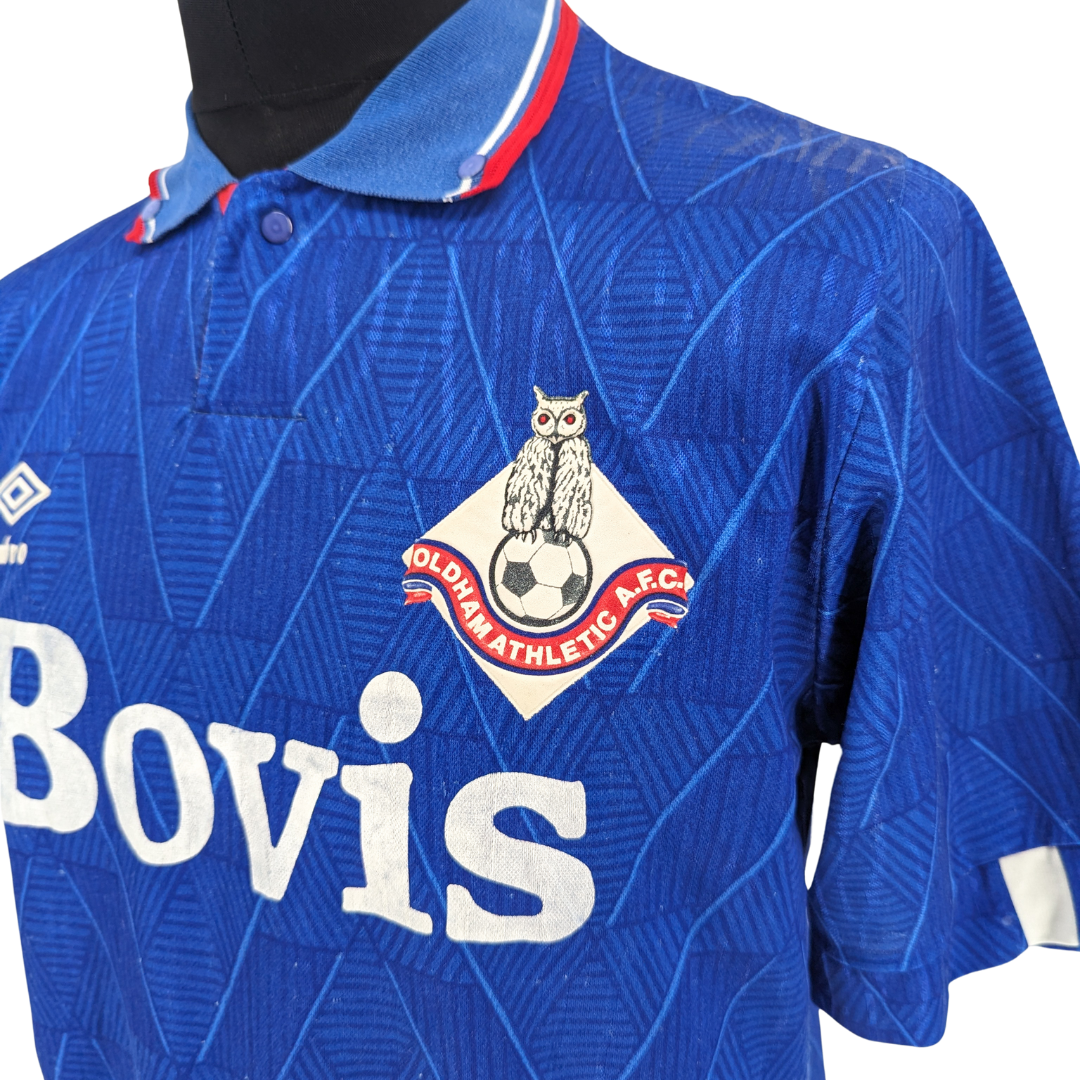Oldham Athletic home football shirt 1989/91 - (M)