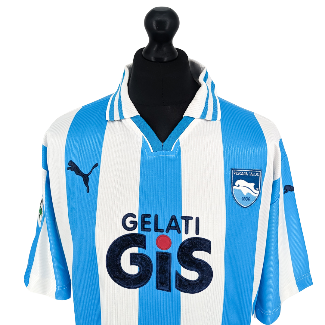 Pescara home football shirt 1999/01 - (XL)