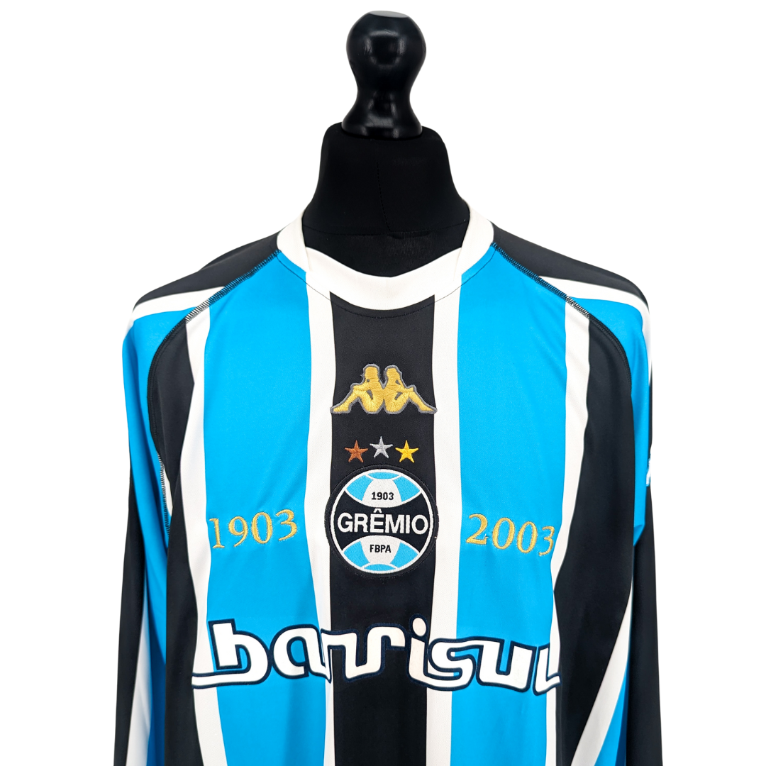 Gremio centenary home football shirt 2003 - (XL)