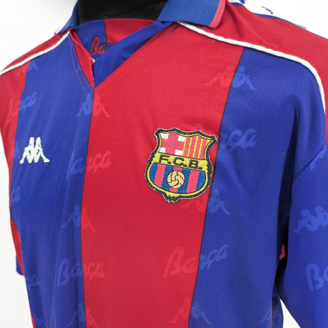 Barcelona home football shirt 1992/95 - (L)