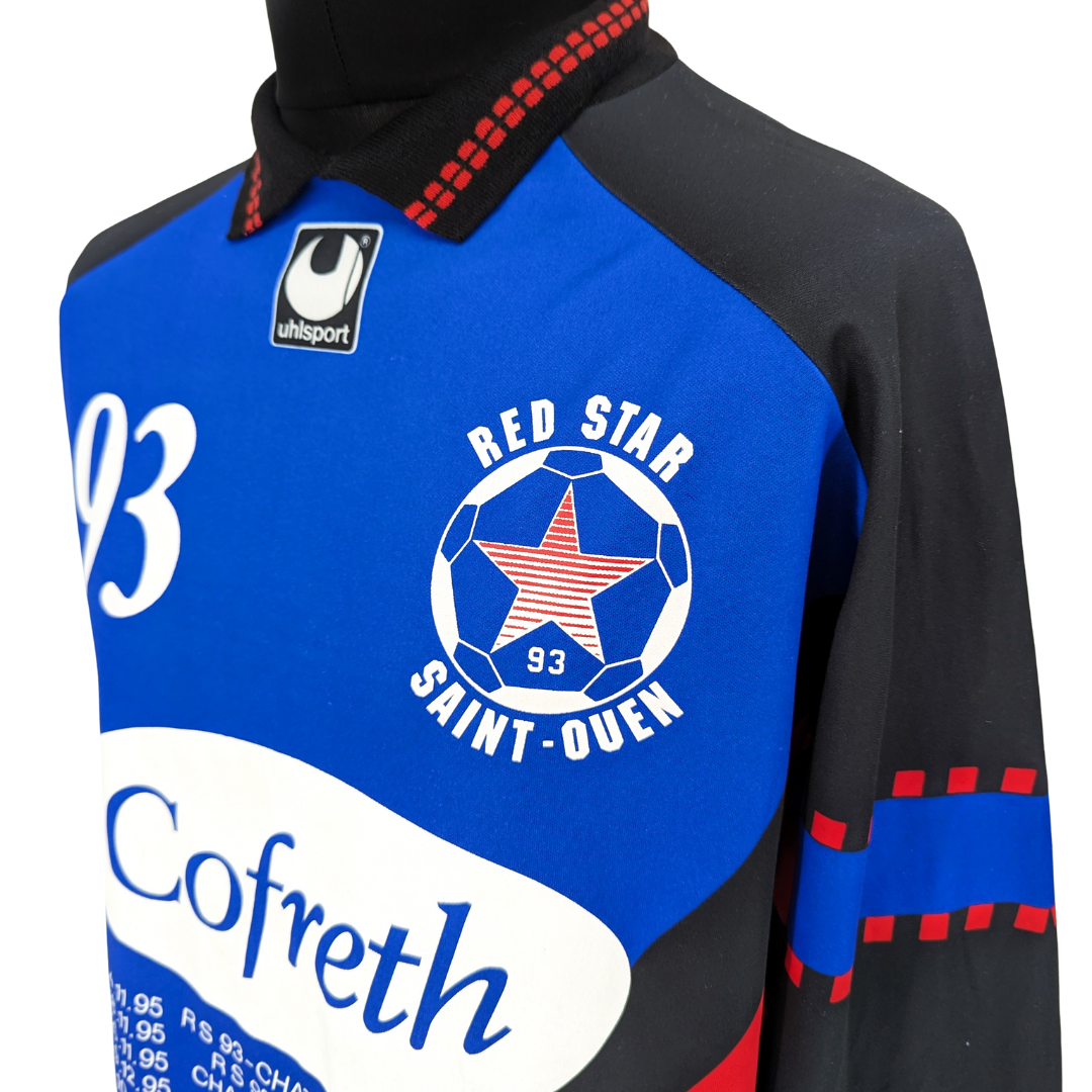 Red Star FC goalkeeper football shirt 1995/96 - (XL)