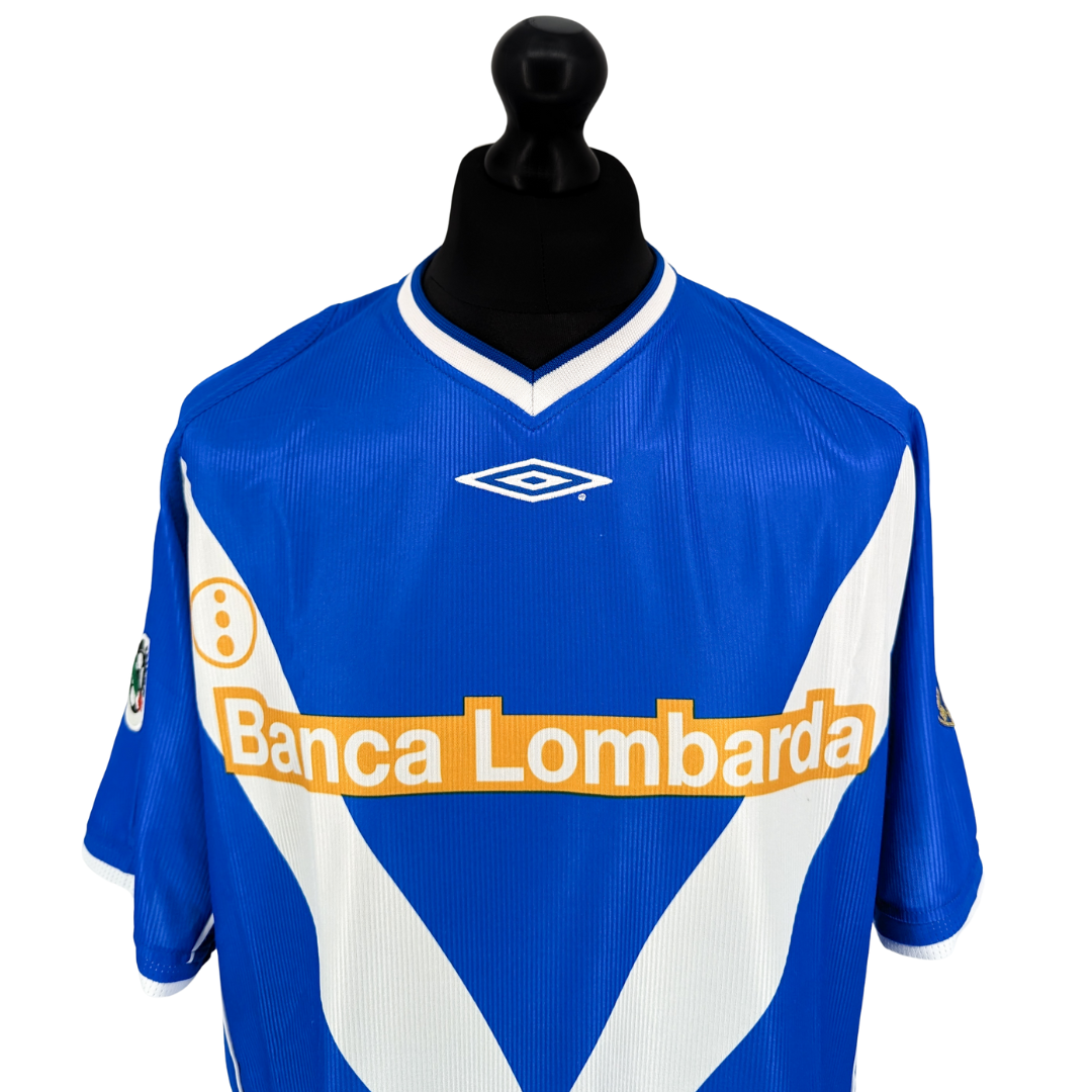 Brescia home football shirt 2002/03 - (L)
