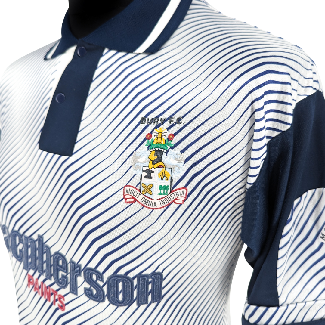 Bury home football shirt 1992/93