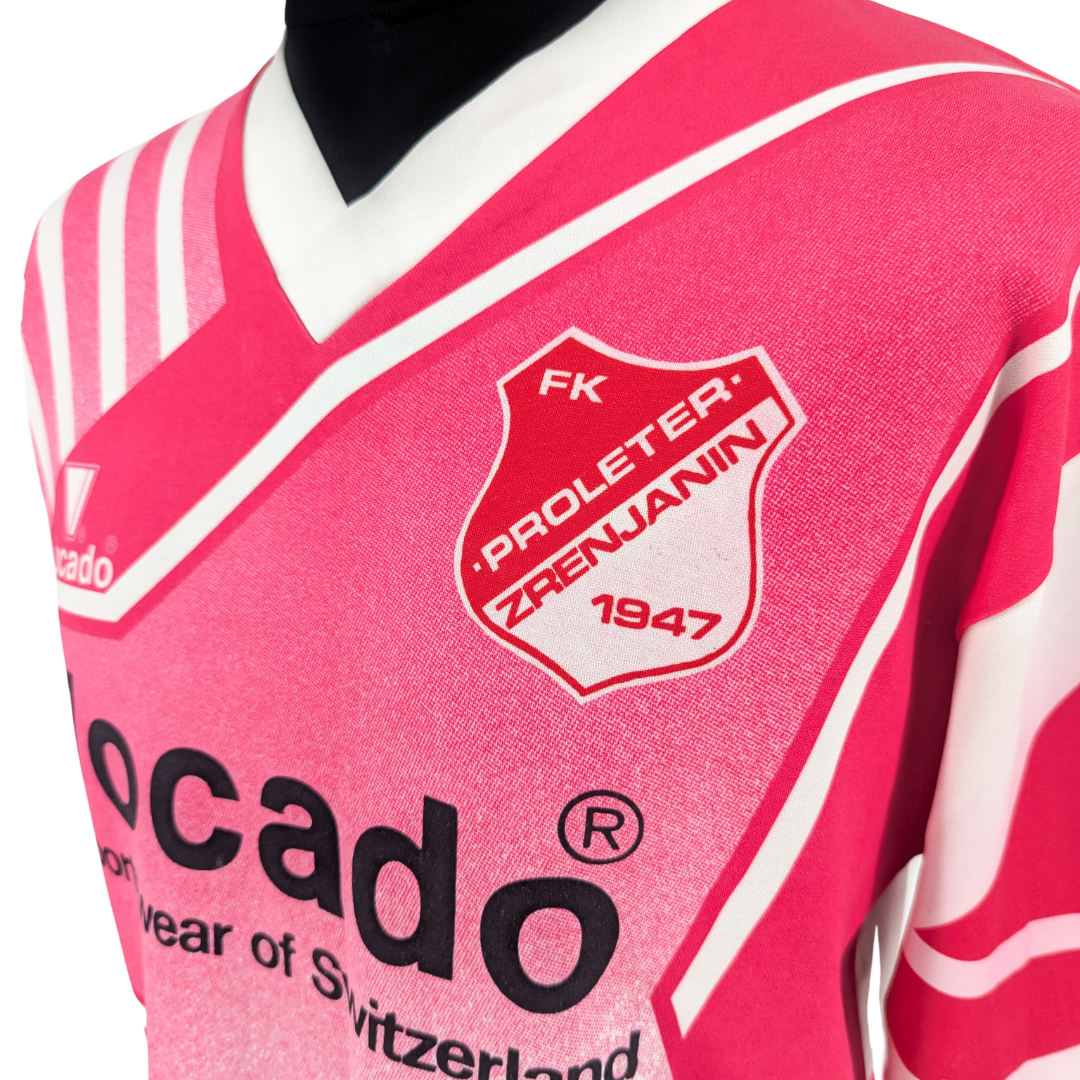 Proleter Zrenjanin home football shirt 1991/92