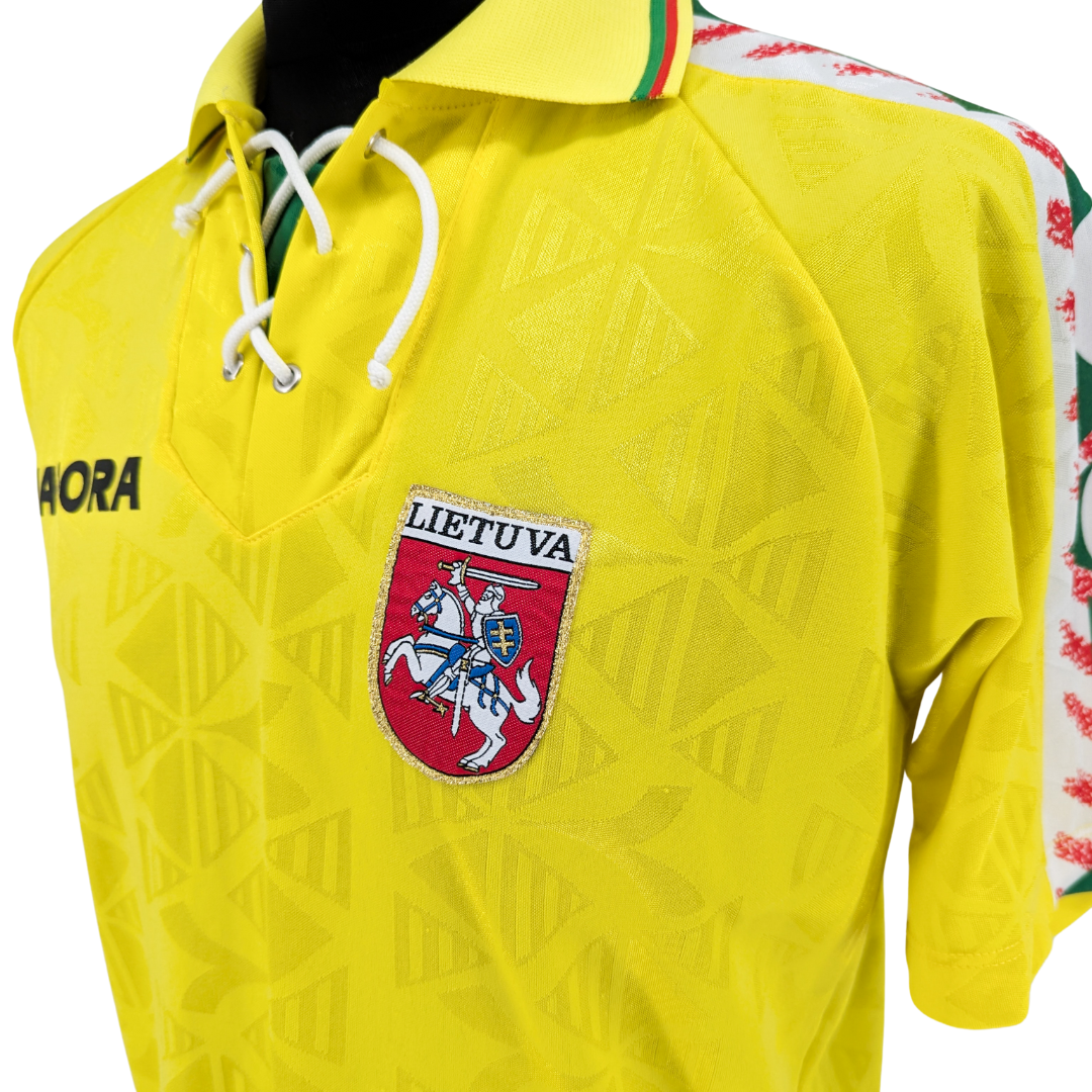 Lithuania home football shirt 1995/97 - (M)