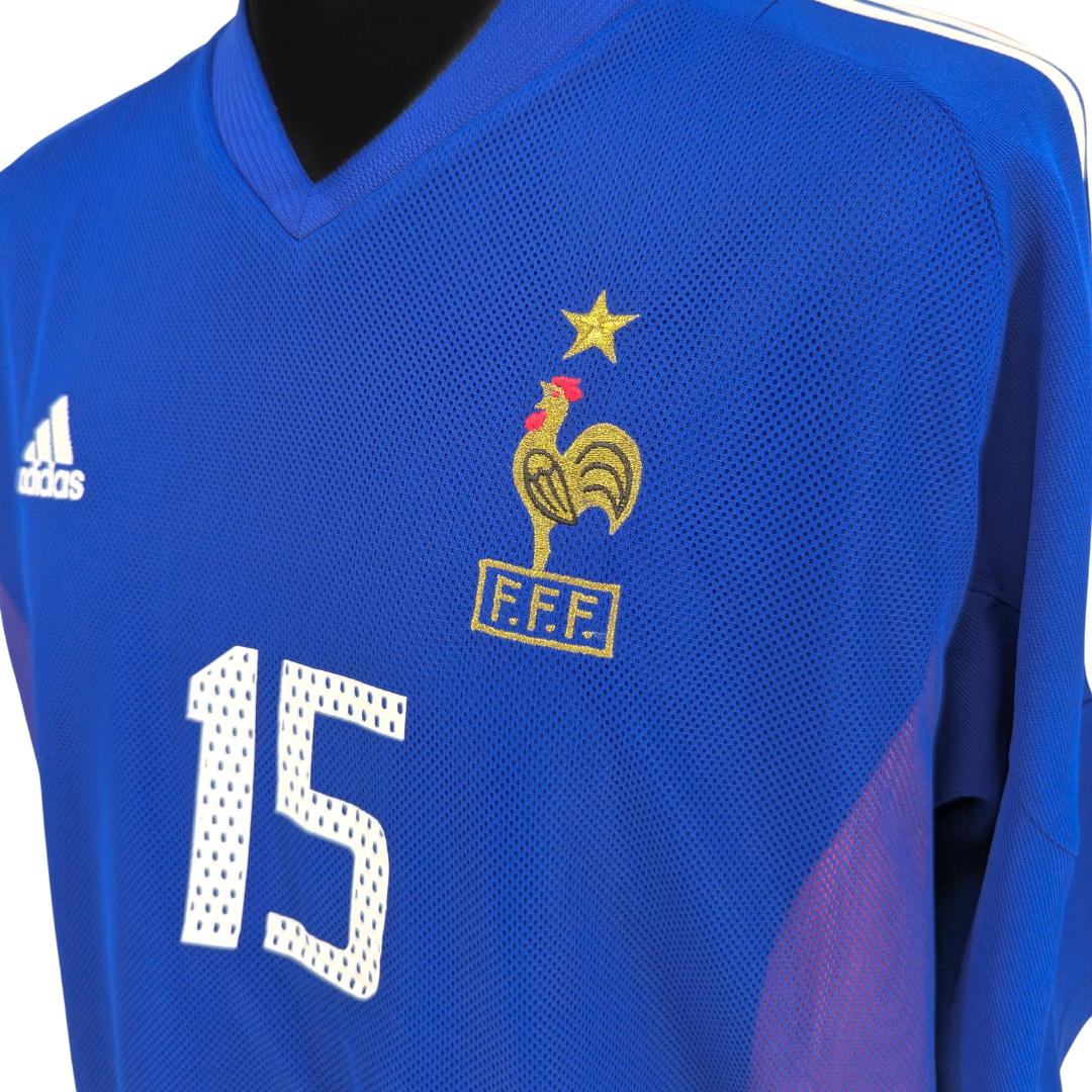 France home football shirt 2002/04