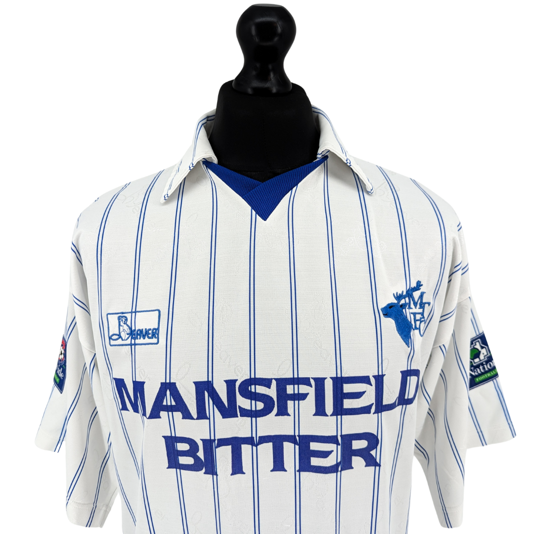 Mansfield Town away football shirt 1996/98