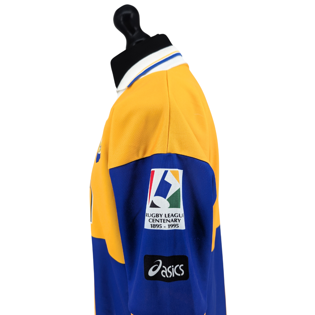 Leeds Rhinos home rugby shirt 1995 - (L)
