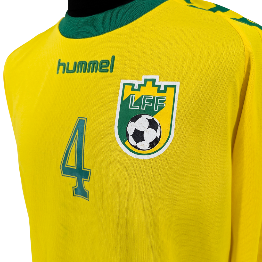 Lithuania home football shirt 2002/04 - (XL)