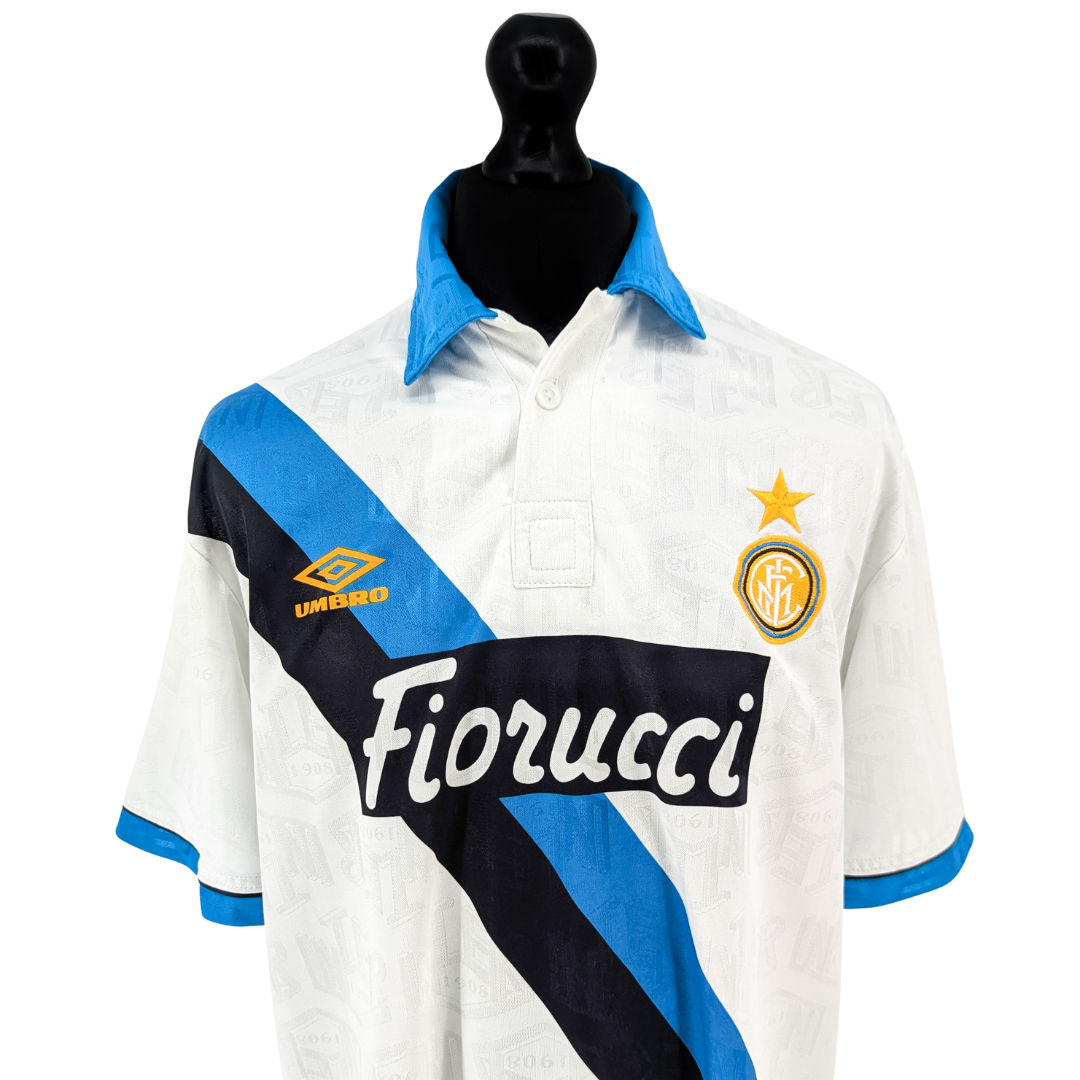 Inter Milan away football shirt 1993/94 - (XL)