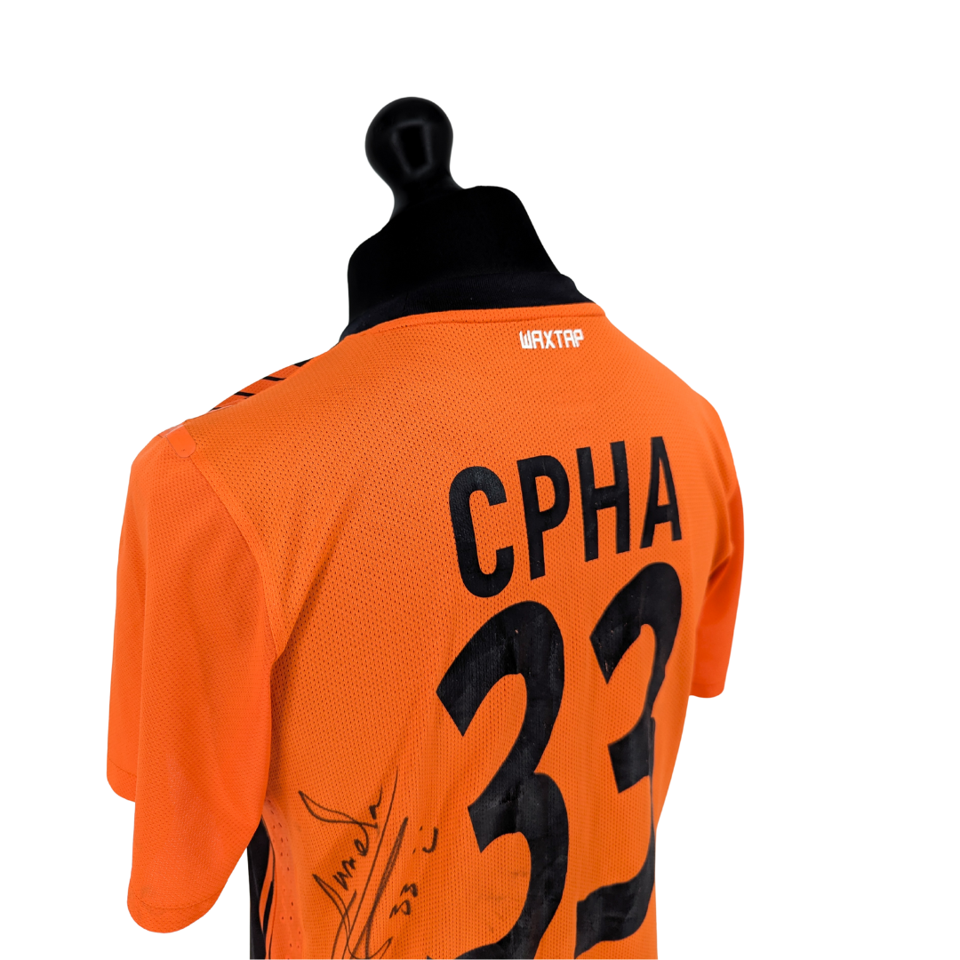 Shakhtar Donetsk signed home football shirt 2011/13 - (L)