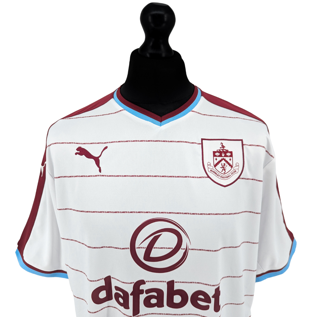 Burnley away football shirt 2017/18 - (XXL)