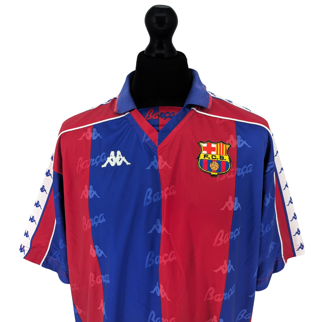 Barcelona home football shirt 1992/95 - (XL)
