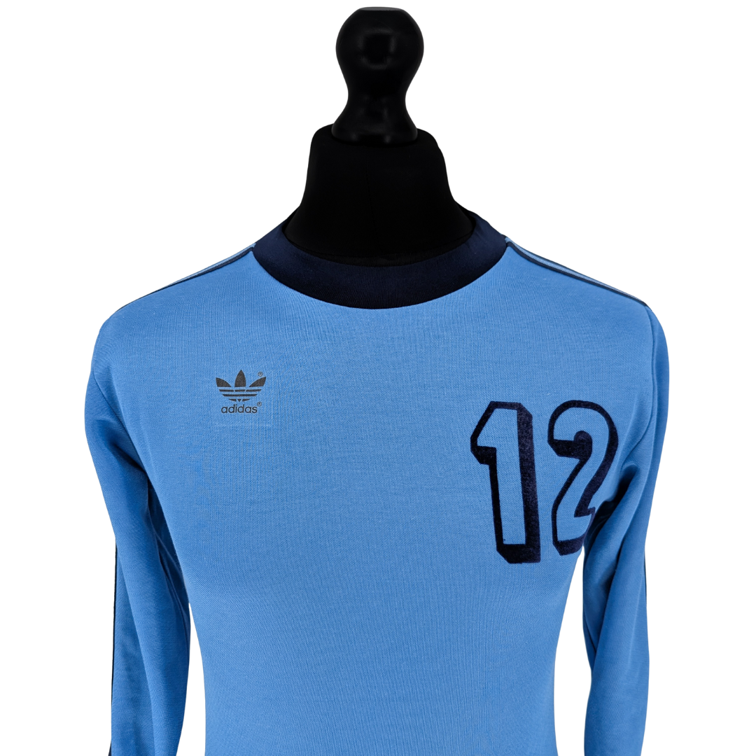Adidas template football shirt 1980s - (M)