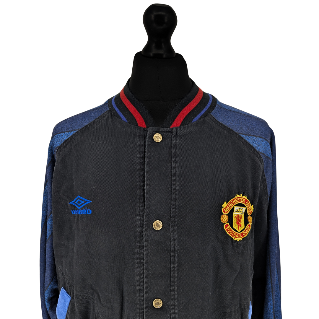 Manchester United training football jacket 1994/95 - (XL)
