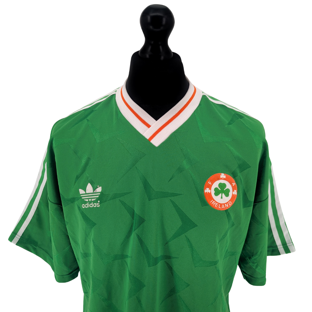 Ireland home football shirt 1990/92 - (L)