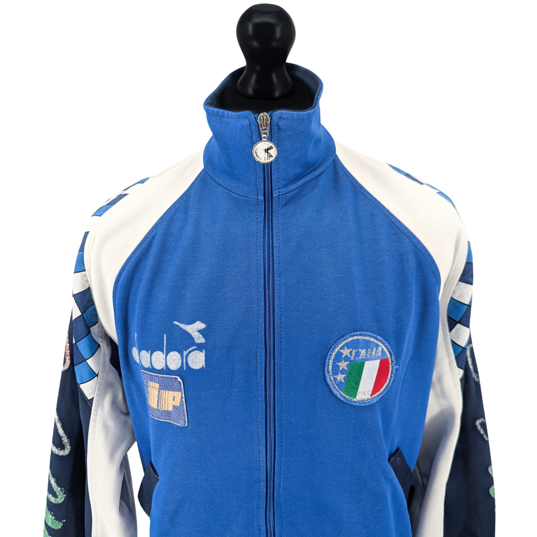Italy training football jacket 1990/92 - (M)