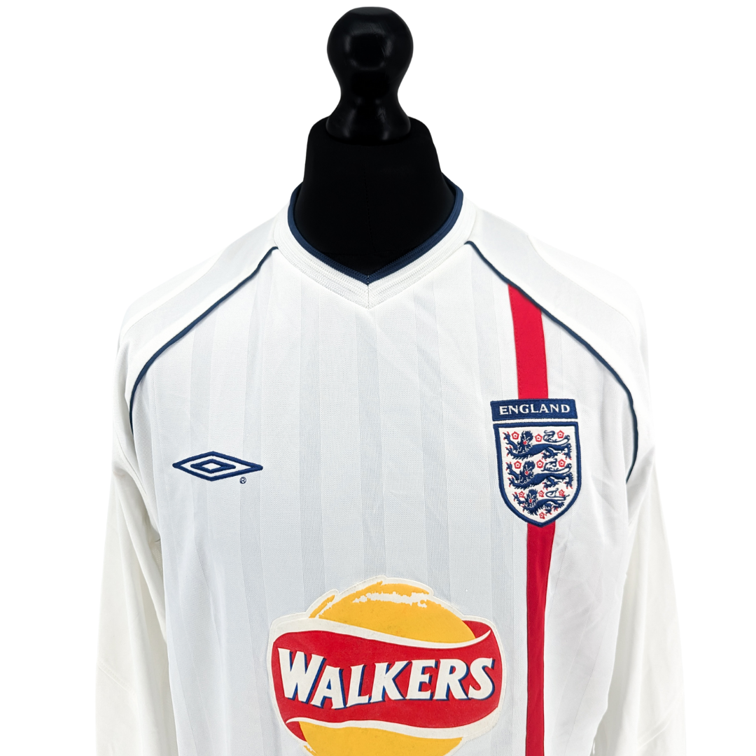 England Schoolboys home football shirt 2001/03 - (L)