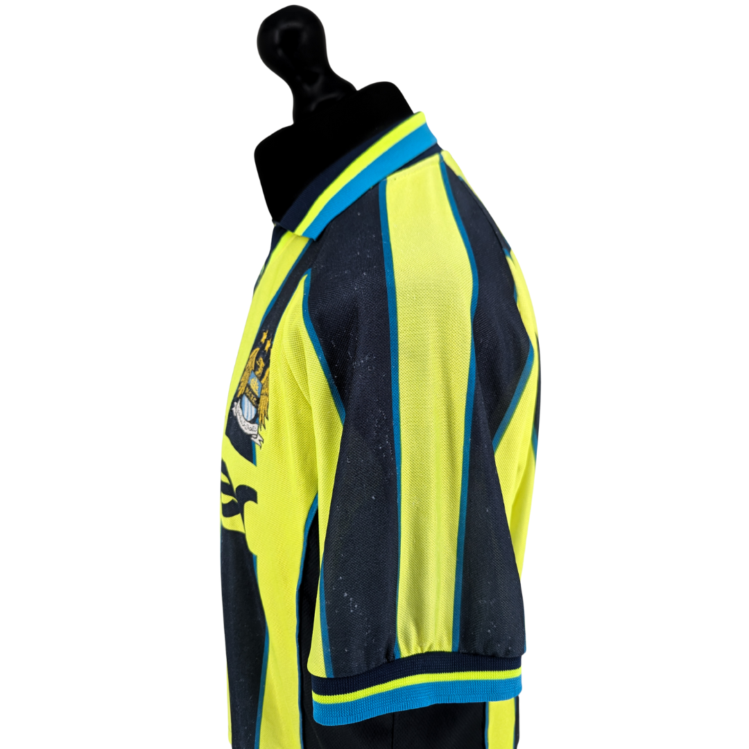 Manchester City away football shirt 1998/99 - (XL)