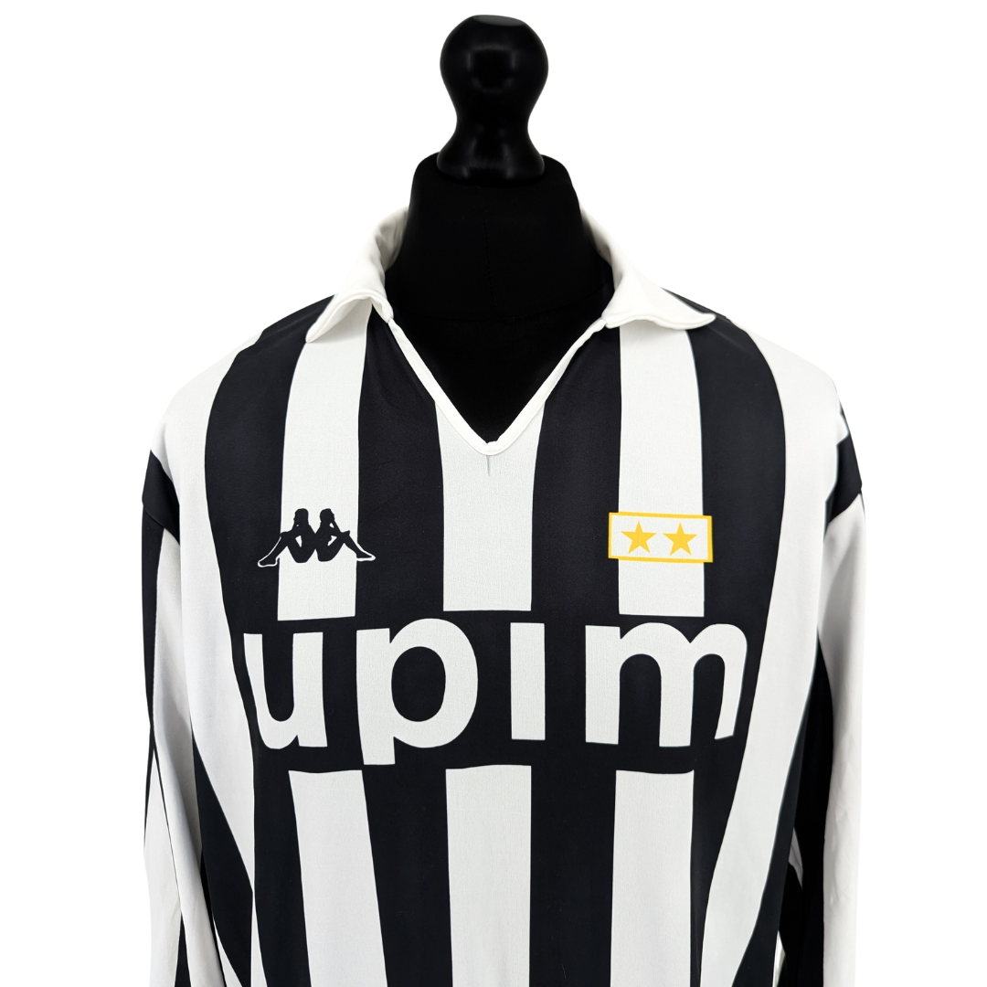 Juventus home football shirt 1989/90 - (L)