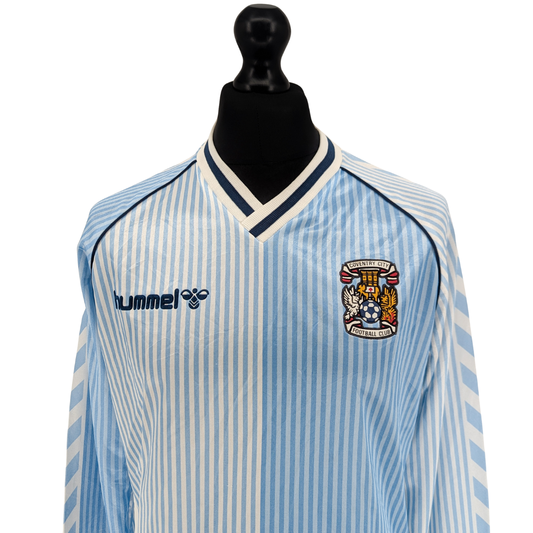 Coventry City home football shirt 1987/89 - (L)