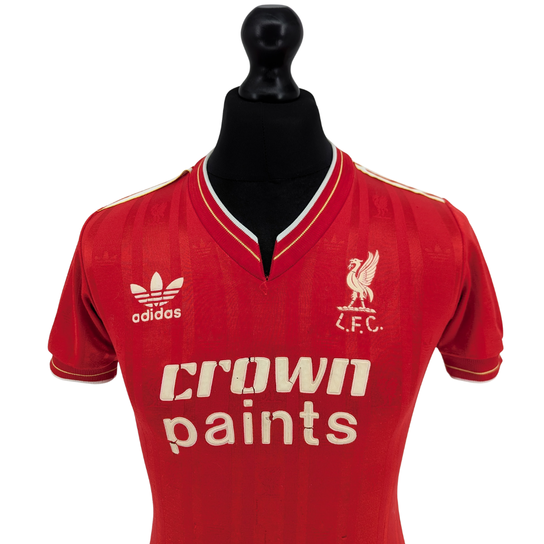 Liverpool home football shirt 1985/87 - (YXL)