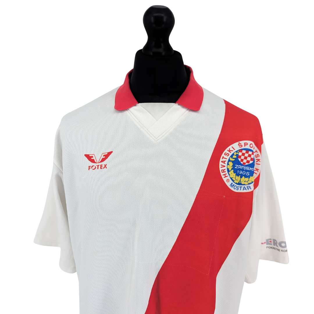 HSK Zrinjski home football shirt 2000/01 - (XL)