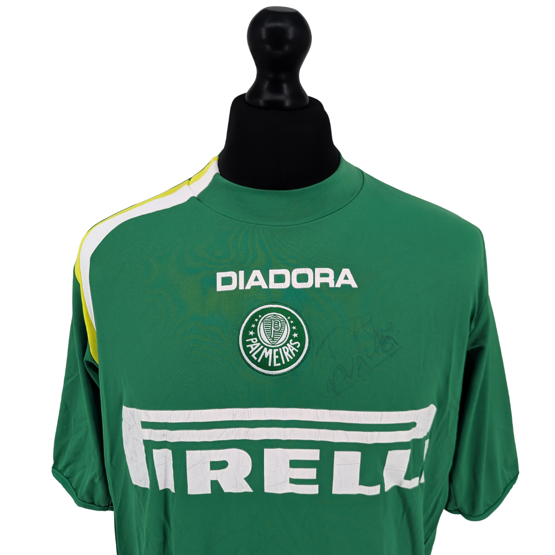 Palmeiras signed home football shirt 2005/06 - (L)