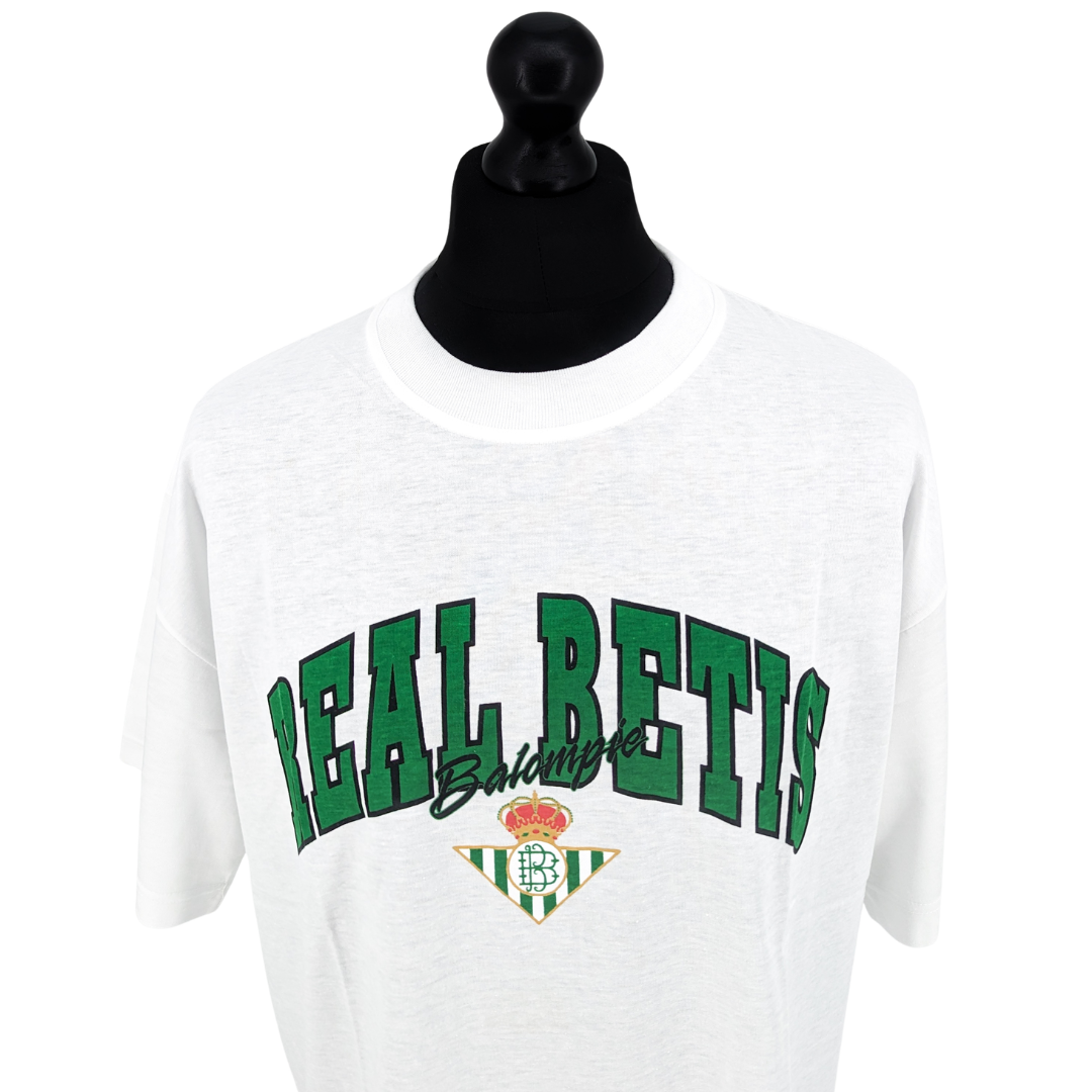 Real Betis leisure football t-shirt 1995/97 - (L)